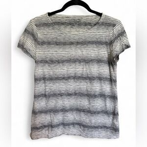 Eileen Fisher black and white Short Sleeve T-Shirt